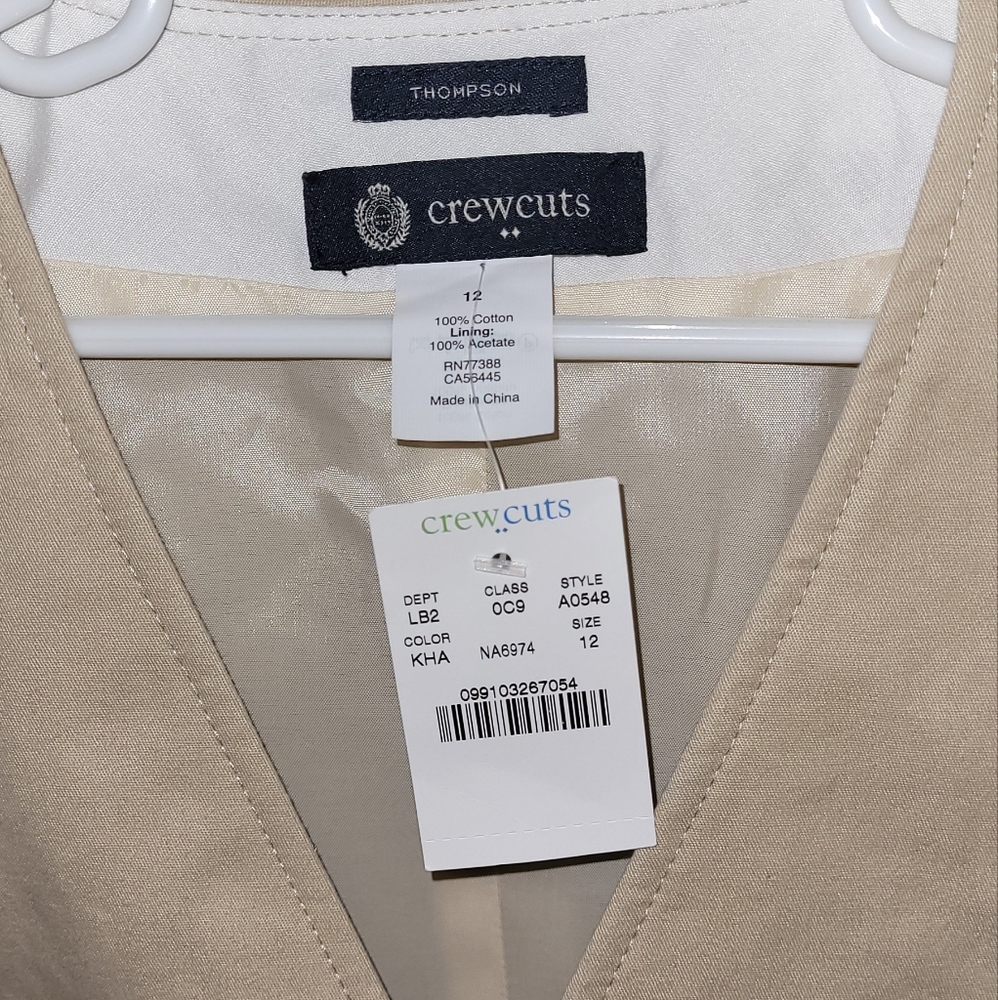 Boys suit vest